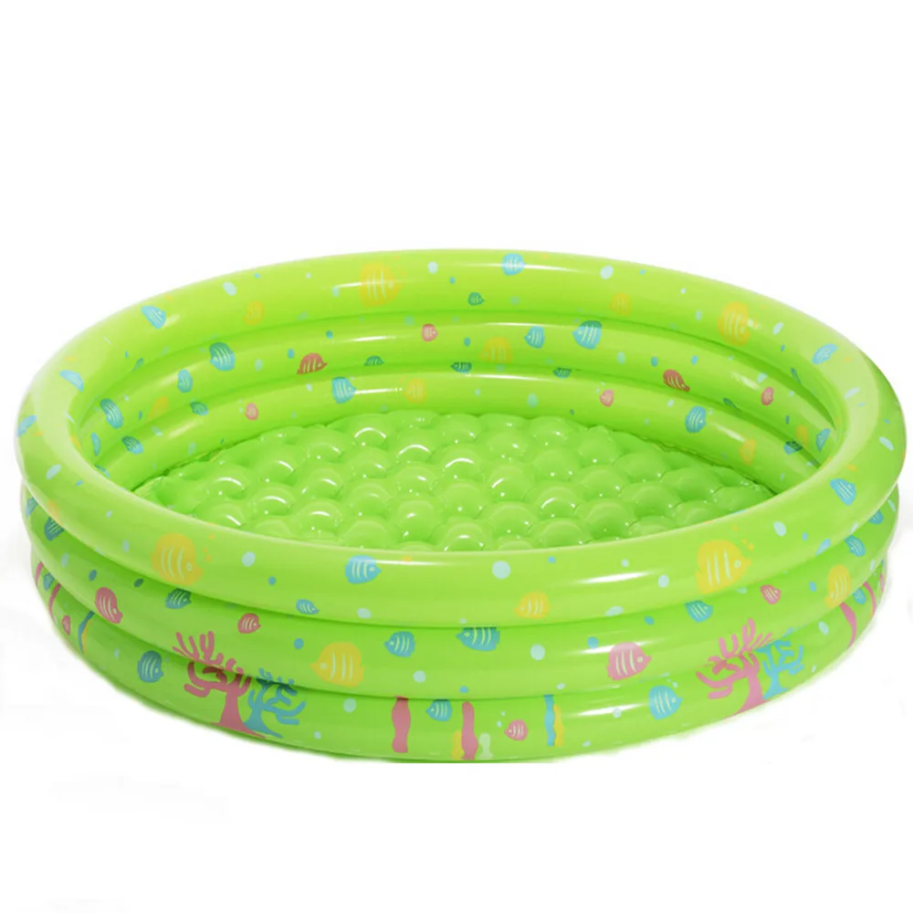 

80X35 cm muticolor Inflatable Swimming Pool Three-ring round environmentally Center Lounge Kids Water Play Fun Backyard Toy 5.24