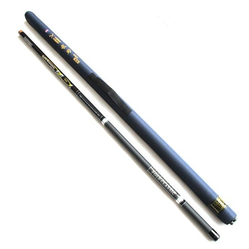 

New top dia 1.6 mm shrink length 128 cm carbon 7/8/9/10 sections Stream Fishing Rod 8/9/10/11 m hand rod fishing weight 1.5kg