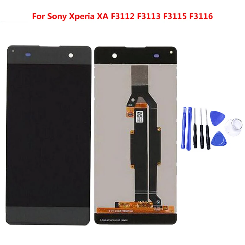 

For SONY Xperia XA 5.0 inch F3111 F3112 F3115 F3116 LCD Display Digitizer Panel Assembly with Free Tools