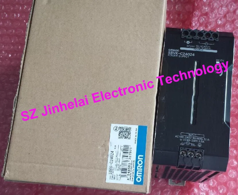 

New and original S8VK-C24024 OMRON Power module 240W INPUT:100-240VAC OUTPUT:24VDC 10A
