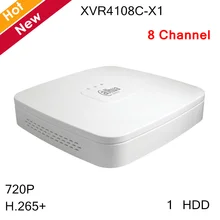 Dahua 8 Channel Lite 720P Series XVR recorder XVR4108C-X1 H.265+ H.265 поддерживает 1 SATA HDD до 10 ТБ Max 10 каналов IP входы