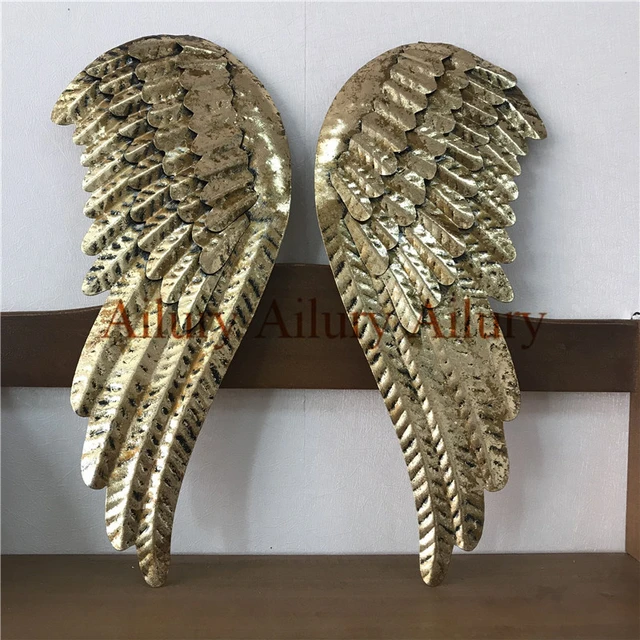 Ángel de corteza con alas de hierro 6 cm - DOLFILAND