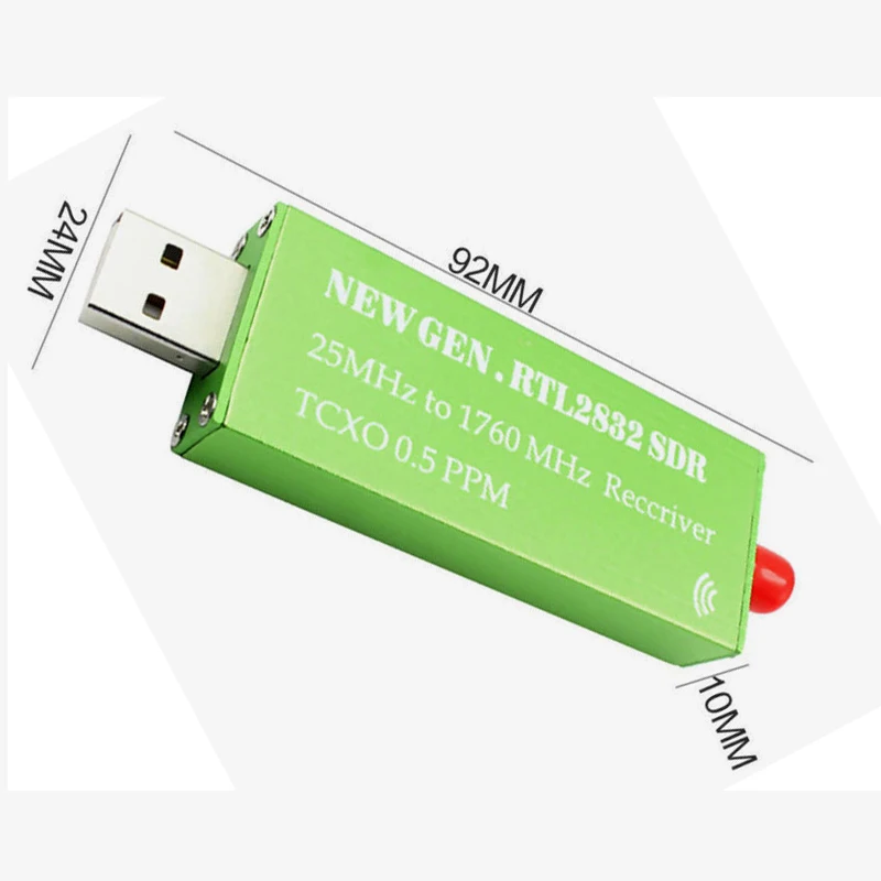 USB 2 0 RTL SDR 5 PPM TCXO RTL2832U R820T2 25 МГц до 1760 ТВ тюнер приемник AM FM NFM DSB LSB SW радио TV Stick A8
