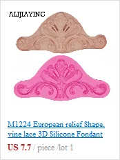 M0357 DIY Flower Patterns round Fondant lace Chocolate Moulds Silicone Mold Cake Decorating Tools Sugar Craft