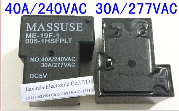 Горячая новинка ME 19F 1 005 1HSFPLT 5VDC DC5V 5V T90 DIP4|Реле| |