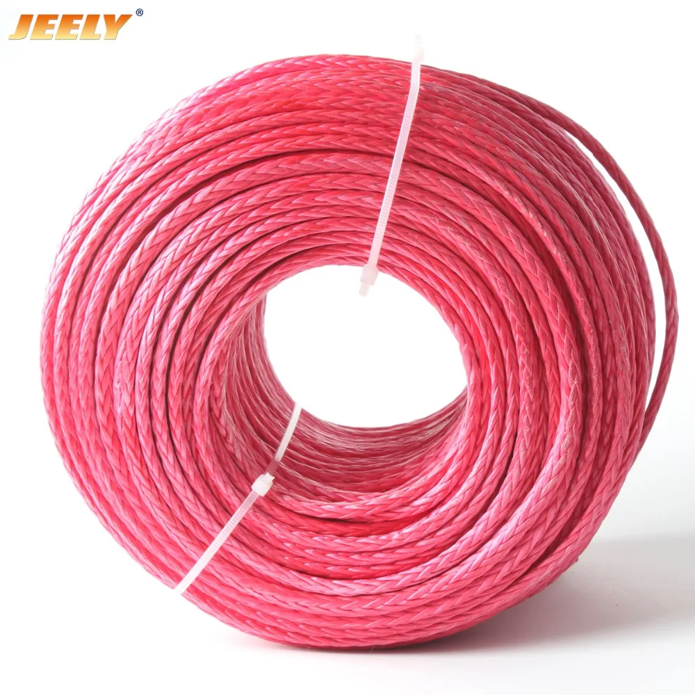 Jeely 6000KG 8MM 5/16'' UHMWPE Braid Marine Winch Rope 5m/10m