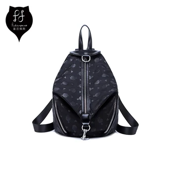 

Fulanpers New Nylon Backpack Women Casual Oxford Cloth Backpacks Black Mochila Tigernu Backpack Ladies High Capacity School Bag