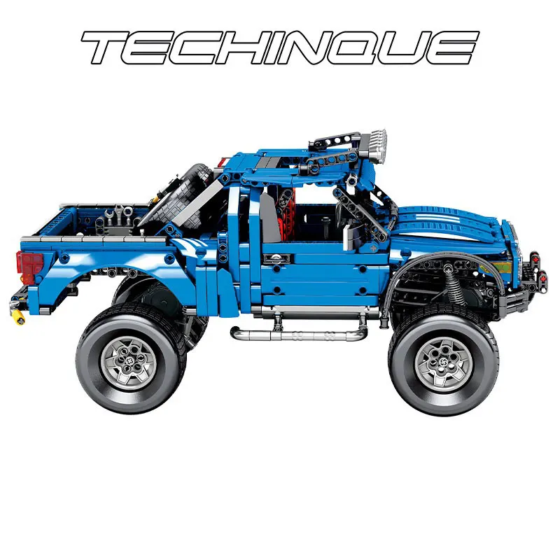 1288PCS Technic Off-Road Truck Compatible legoing Building Block Speed champions Pullback Car Brick Toy for Children kids Gifts 1288PCS Technic Off-Road Truck Compatible legoing Building Block Speed champions Pullback Car Brick Toy for Children kids Gifts