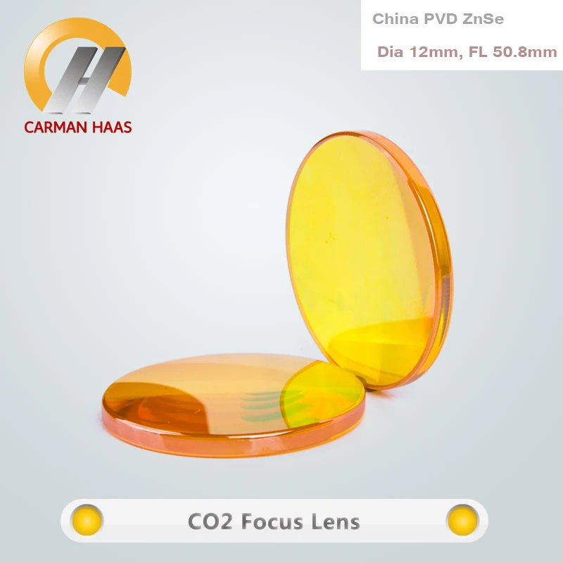 Производитель CO2 China ZnSe фокус объектива станок для лазерной резки и лазерной гравировки Dia. 12 мм FL 50,8 мм