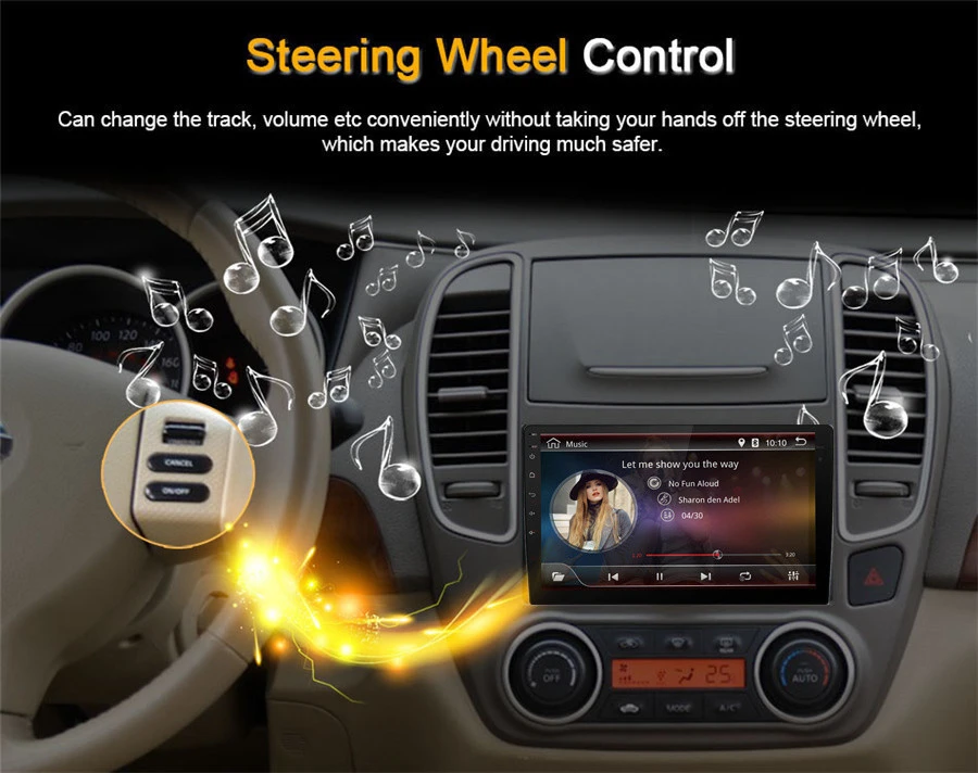 Excellent For 08-16 Hyundai Elantra 9" 2DIN Quad-Core 2+32G Car Stereo Radio GPS Wifi 4G LTE BT DAB Mirror Link OBD Android 6.0 14