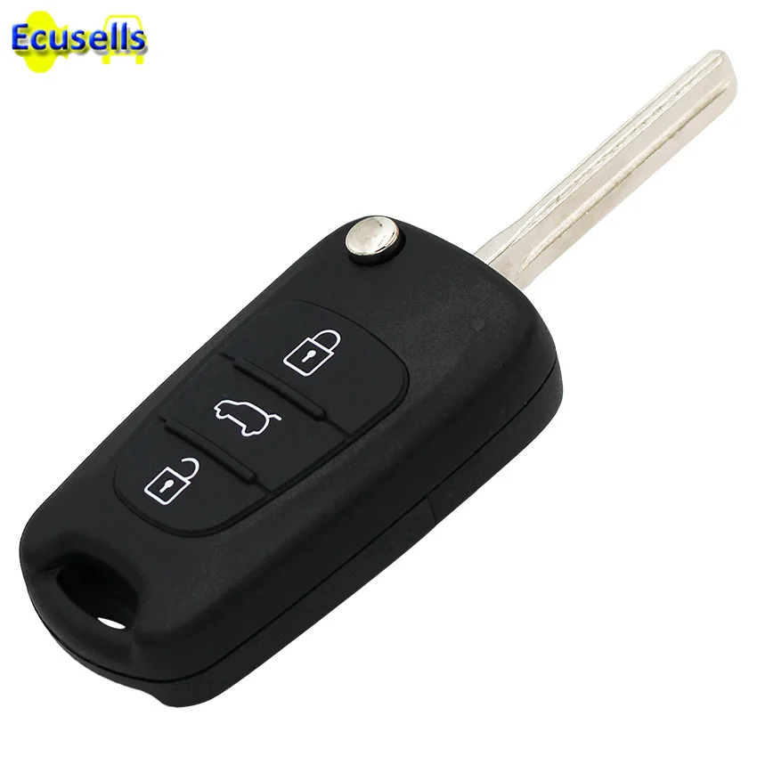 

Replacement Folding Remote Keyless Entry Key CASE Shell 3 BUTTONS For KIA Rio Soul Ceed SORENTO SPORTAGE Optima Uncut Blade