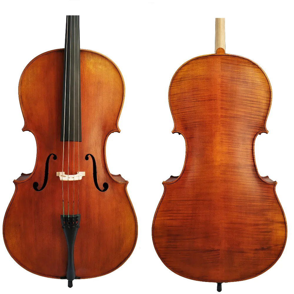 Копия Antonio Stradivarius 1716 Виолончель сделанный вручную из массива дерева клена ели высшего класса фитинг FPVC01