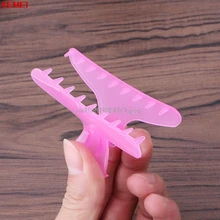 12 x красочные парикмахерские инструменты Бабочка волос коготь салон раздел зажим зажимы# H027