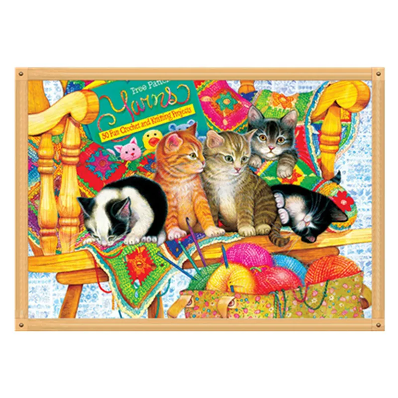 

Diy 5d diamond painting cartoon animal round diamond mosaic picture embroidery pattern embroidery handmade new year gift