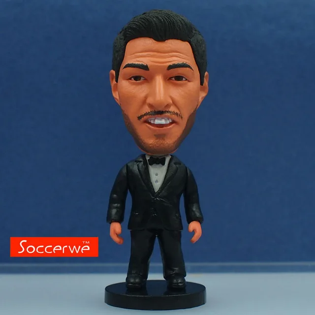 Bobblehead Figure Newest Design ! Soccer Barcelona Luis Alberto Suarez 13cm