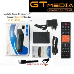 3 шт. GTMEDIA V7S спутниковый ресивер DVB-S2 1080 p hd декодер каналов кабельного телевидения с USB wi fi