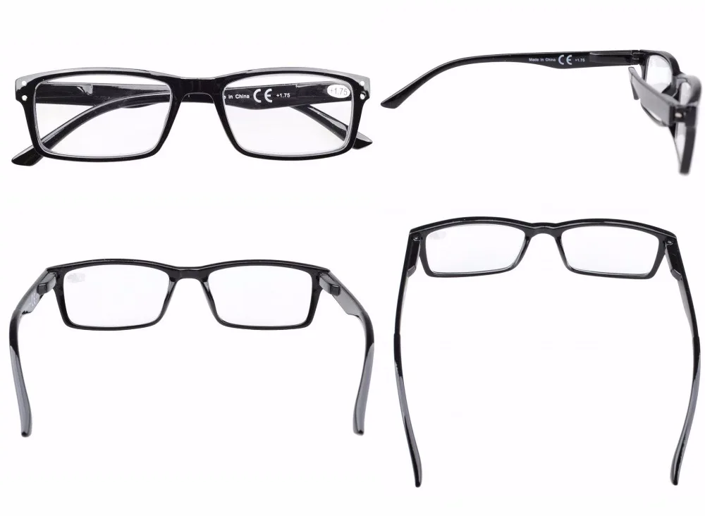 R057 Eyekepper 5 штук в партии; пружинным шарниром ретро очки для чтения включают в себя солнечные очки+ 1/1. 25/1. 5/1. 75/2/2,25/2,5/2,75/3/3,5/4