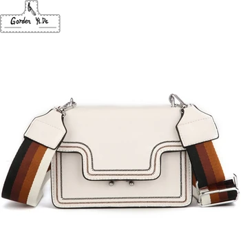 

Embroidered Designer Handbags for Women with Wide Shoulder Strap Ladies Small Flap Bag Ladies Shoulder Messenger Bag Handbag