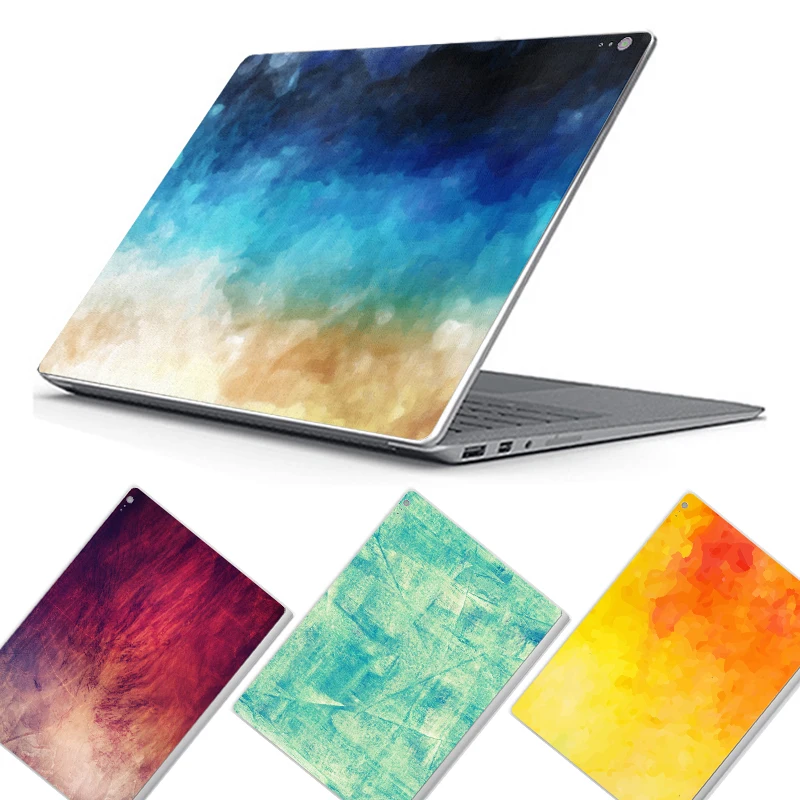 Тетрадь наклейки для тела Microsoft Surface Book 13 5 дюймов Задняя крышка красочные