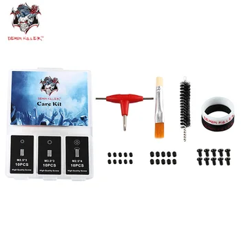 

Demon killer Care Kit Fit DIY Rebuild RDA RBA RDTA Atomizers Tank Hex Socket Set Screw Round Head Cross Screws