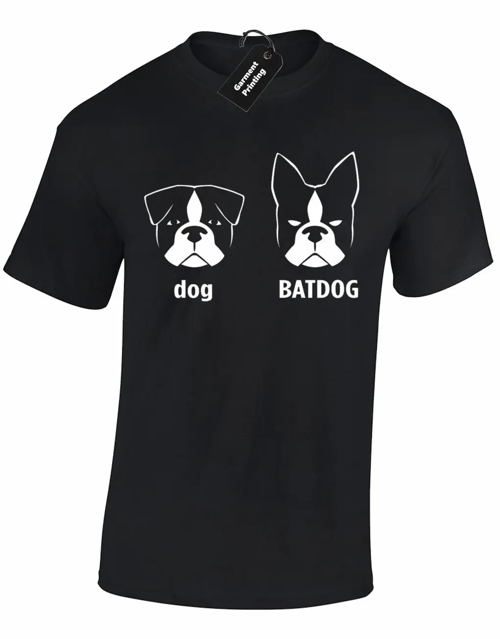 Собака BATDOG Мужская футболка Человек новое качество Летучая мышь Топ супергерой