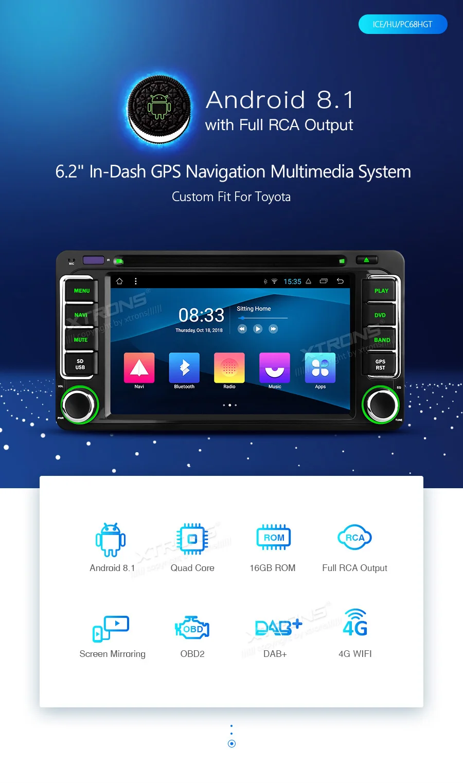Cheap 6.2" Android 8.1 Car DVD Player GPS Radio DAB for Toyota RAV4 VIos Hilux Terios Avanza Fortuner Prado 4Runner RunX 2006 0 Cheap 6.2" Android 8.1 Car DVD Player GPS Radio DAB for Toyota RAV4 VIos Hilux Terios Avanza Fortuner Prado 4Runner RunX 2006 0