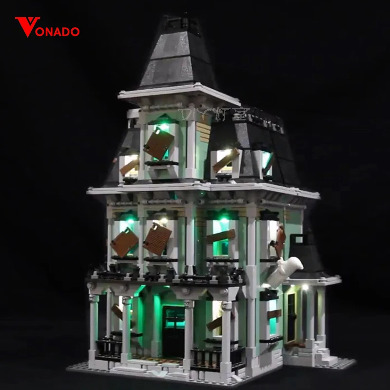 Светодиодные фонари для Lego 10228 lego монстр истребитель дома с привидениями