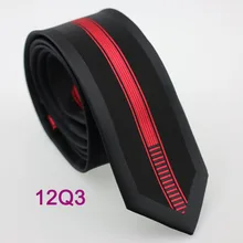 YIBEI coahella Ties, тонкие черные галстуки, мужские красные галстуки в Вертикальную Полоску, Повседневное платье, 6 см, узкий галстук, подарки для мужчин