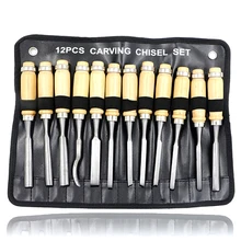 12 шт. Ассорти резьба по дереву инструменты скеш скульптурный набор инструментов резьба по дереву инструменты набор стамесок ножи