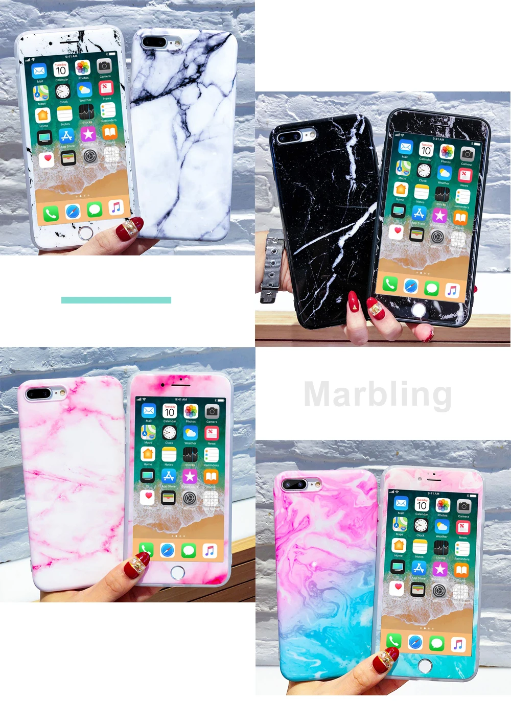 Ascromy-Marble-Design-Soft-TPU-Rubber-Silicone-Cover-Case-For-iPhone-Xs-X-8-7-6-Plus-Screen-Protector-Full-Body-Protection-Coque (4)