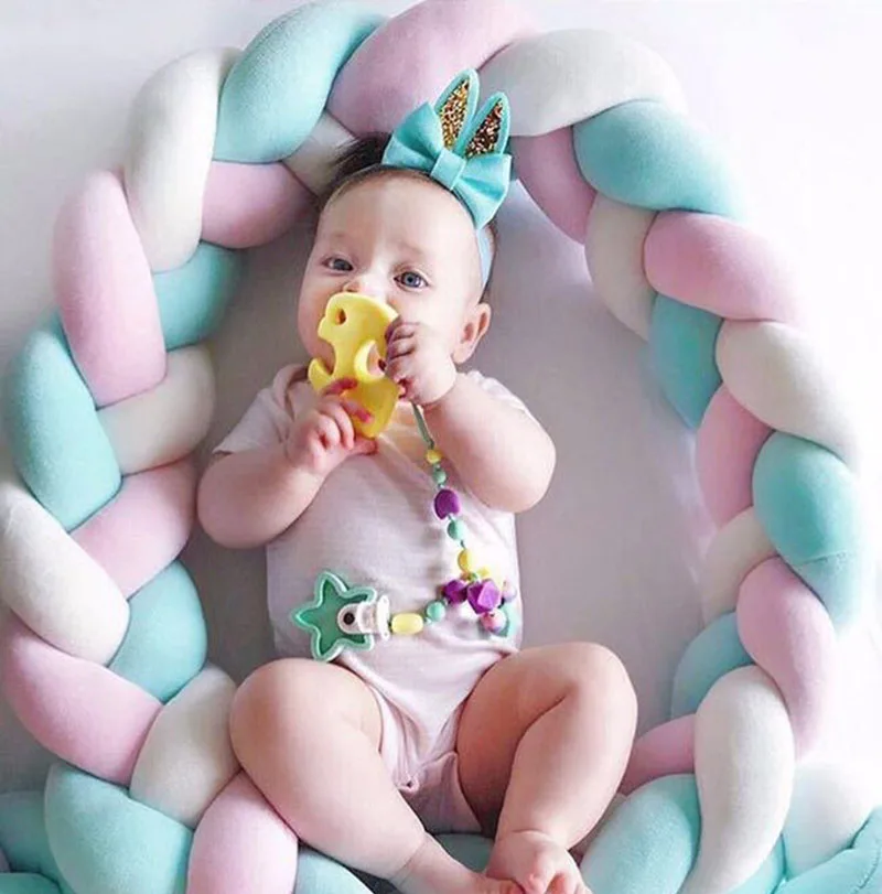 3M-Nordic-Long-Knotted-Braid-Pillow-Cotton-Knots-Cushion-Decorative-Sofa-Pillow-Baby-Bumper-Crib-Bed_