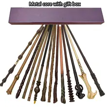 35-40 см Высокое качество металлический сердечник Харри Гермиона Снейп Дамблдор Волшебная палочка с подарочной коробкой косплей игра реквизит коллекция игрушка палка