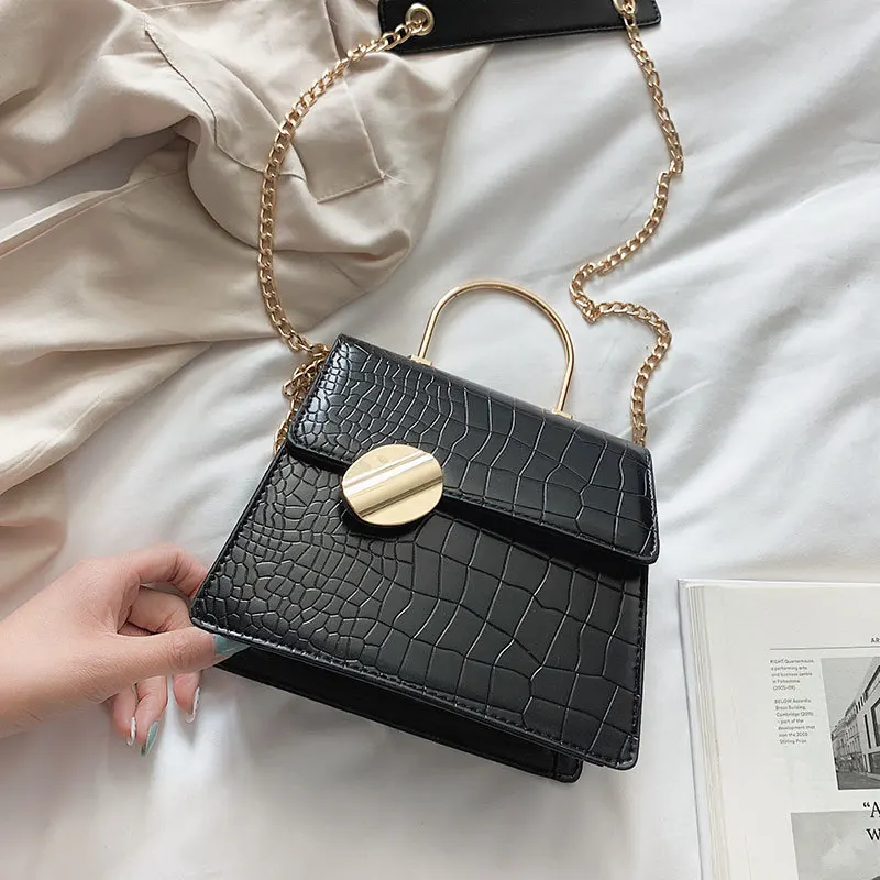

Chain Small Square Package 2019 New Korean Version Of The Tide Simple Shoulder Bag Messenger Bag Handbags Female Bag