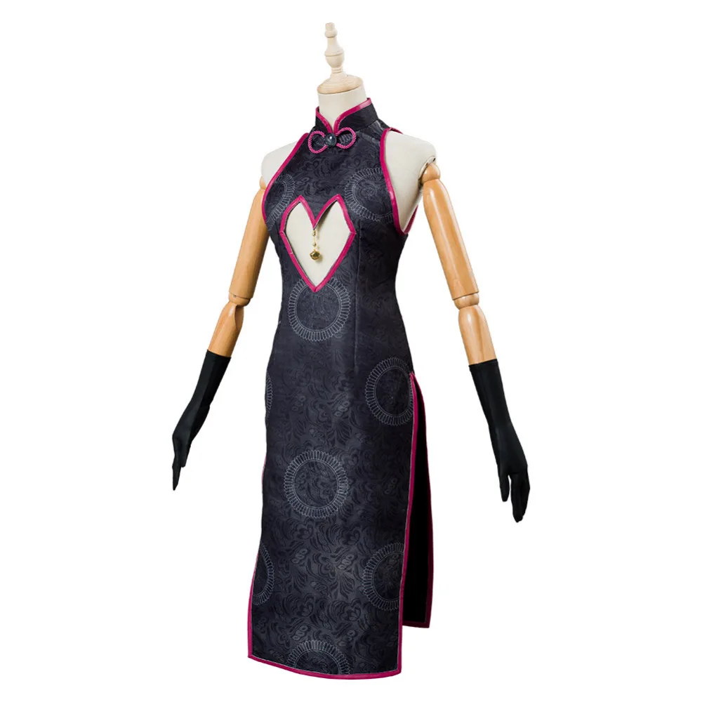 FGO Косплей Костюм Fate Grand Order tamamo no Mae koyankaya косплей костюм, полный набор женский Хэллоуин карнавал платье чонсам