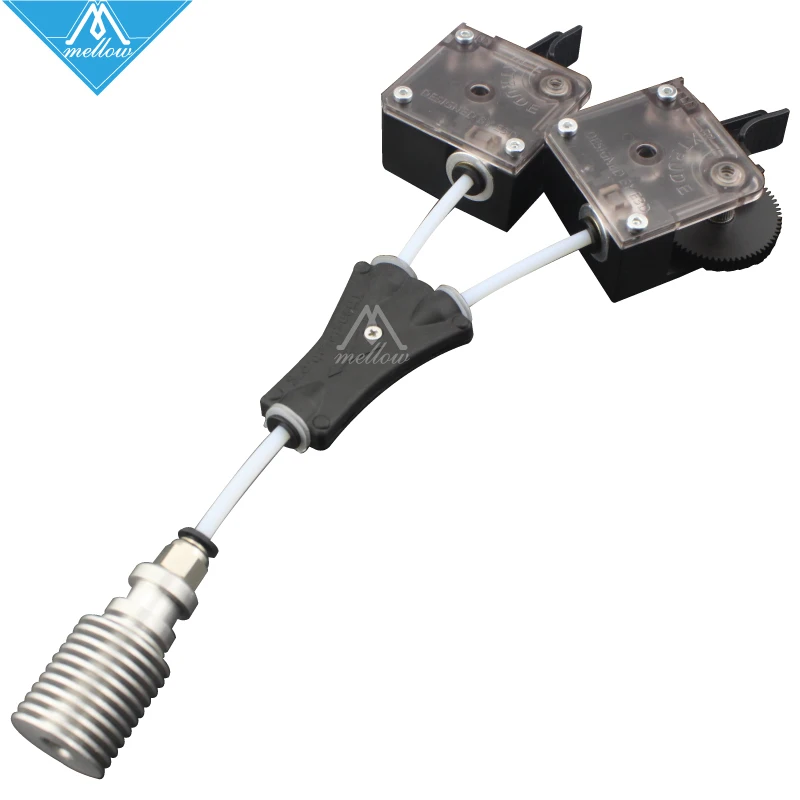 حار! 3D طابعة V6 العملاق المزدوج رئيس كيت 2 في 1 خارج TL المغذية بودين الفاصل متعددة نظام تغذية مع مع تيتان الطارد حار! 3D طابعة V6 العملاق المزدوج رئيس كيت 2 في 1 خارج TL المغذية بودين الفاصل متعددة نظام تغذية مع مع تيتان الطارد