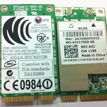 SSEA беспроводной Wifi карты для BROADCOM BCM94312 BCM94312MCG DW1395 мини PCI-E карты 54 Мбит/с
