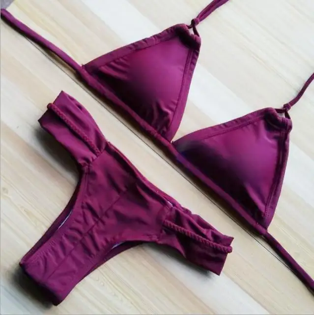 Brazilian style Bikini push up big BREAST CUP swimsuit swimwear female