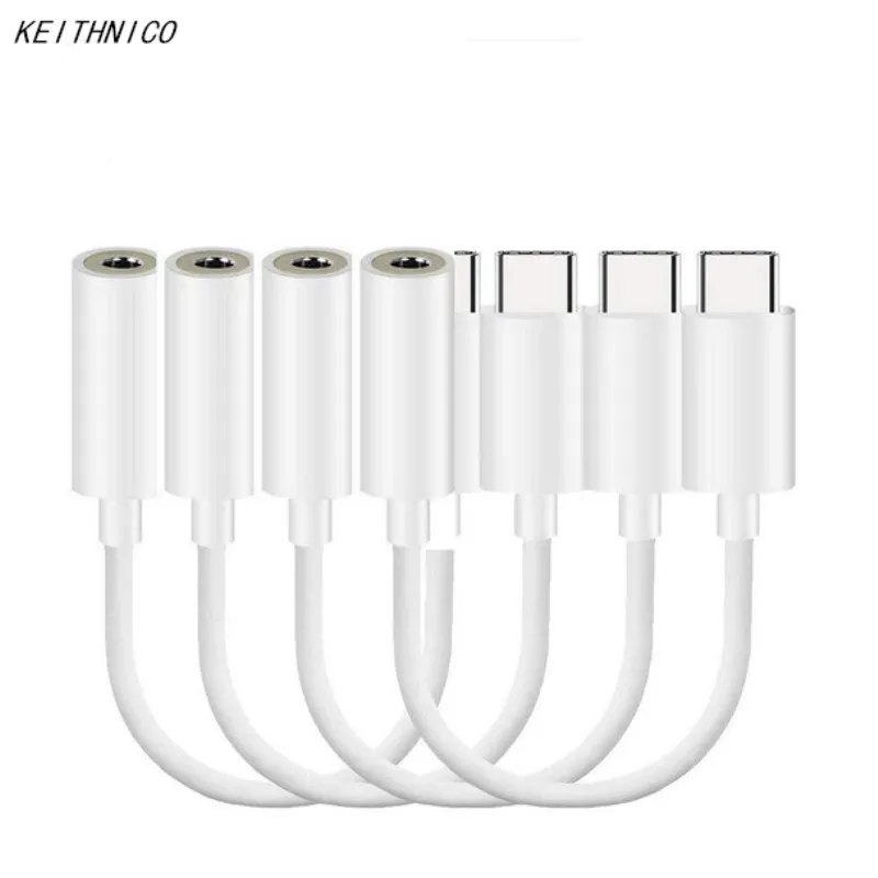 5 шт. аудиоадаптер для наушников типа C-3 мм USB-C-3 разъем Aux микрофона кабель Moto Z/Le 2/Le
