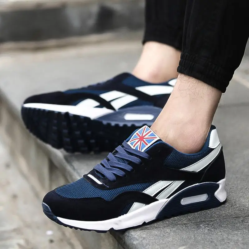 

Spring/autumn casual shoes for men Big size39-44 sneaker trendy comfortable mesh fashion lace-up Couple shoes zapatos hombre