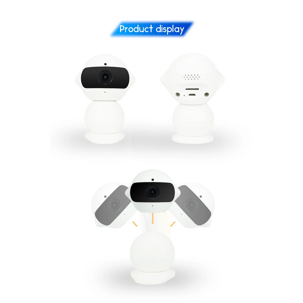 PUAroom Инфракрасный мини магнитный робот ONVIF wifi IP камера с YOOSEE 2CU бесплатное