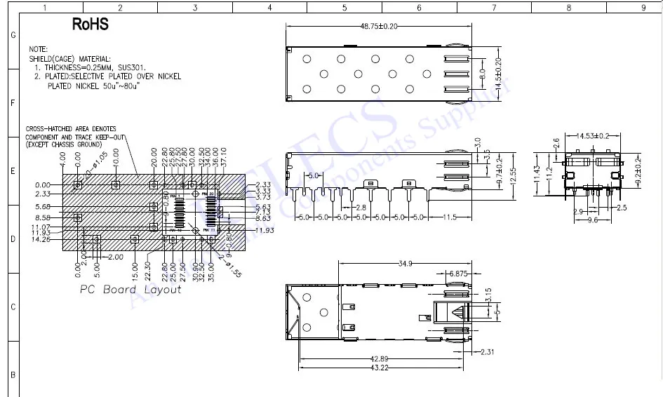 DIP Straight Drawing