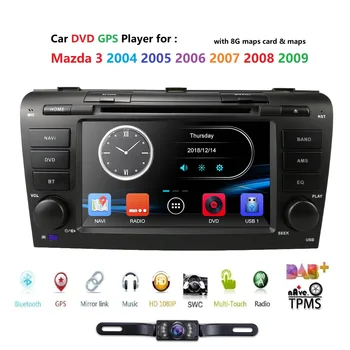 

Free shipping Car DVD for Mazda 3 2004-2009 navigation system multimedia system dvd car for Mazda3 Radio Player GPS DAB+TPMS CAM