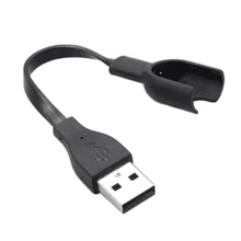 Зарядный кабель для mi Band 2 Аксессуары для смарт-браслета Черный USB адаптер для Xiaomi mi Band 2 OD2.8 линия зарядки смарт-часов