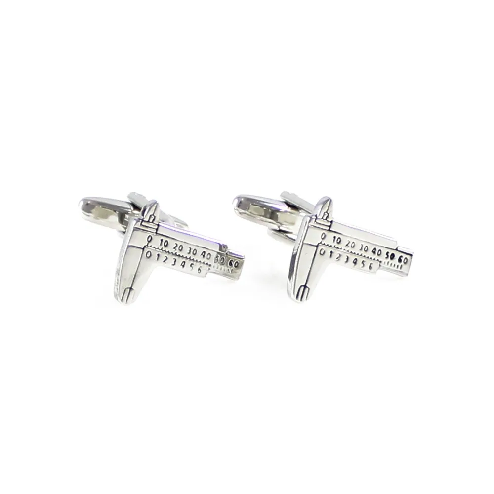 

Caliper Ruler Cuff Links Slide Caliper Cuff links Father's Day Dad Birthday Gifts Cuff Links