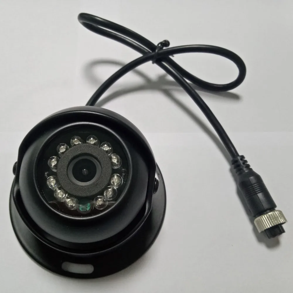 

Source factory 1 inch metal hemisphere 120 degree wide angle infrared HD night vision support bus camera spot wholesale