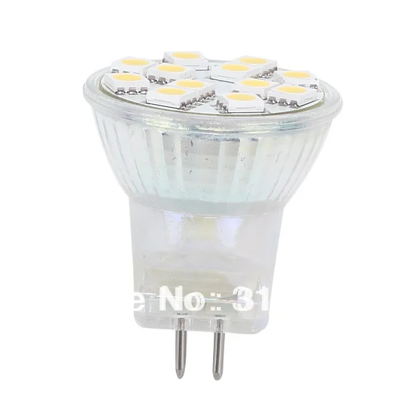Lâmpadas Led e Tubos 12 pcsof 5050 smd ac/dc10-30v Key Word : Mr11 12led Bulb Light