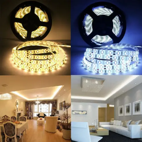 

DC24V 5M/roll 300 LED SMD5050 Waterproof no-waterproof Flexible LED Strip Light Warm/Cool White RGB Home Automobile Decoration