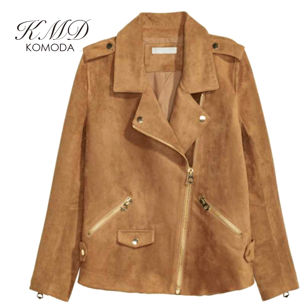 KMD KOMODA Apparel Autumn Fashion Women Basic Coats Solid Imitation