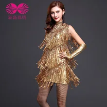 Платье Танго специальное предложение, танцевальные костюмы для детей, латинский бахрома, одежда для взрослых, женская одежда с блестками и кисточками