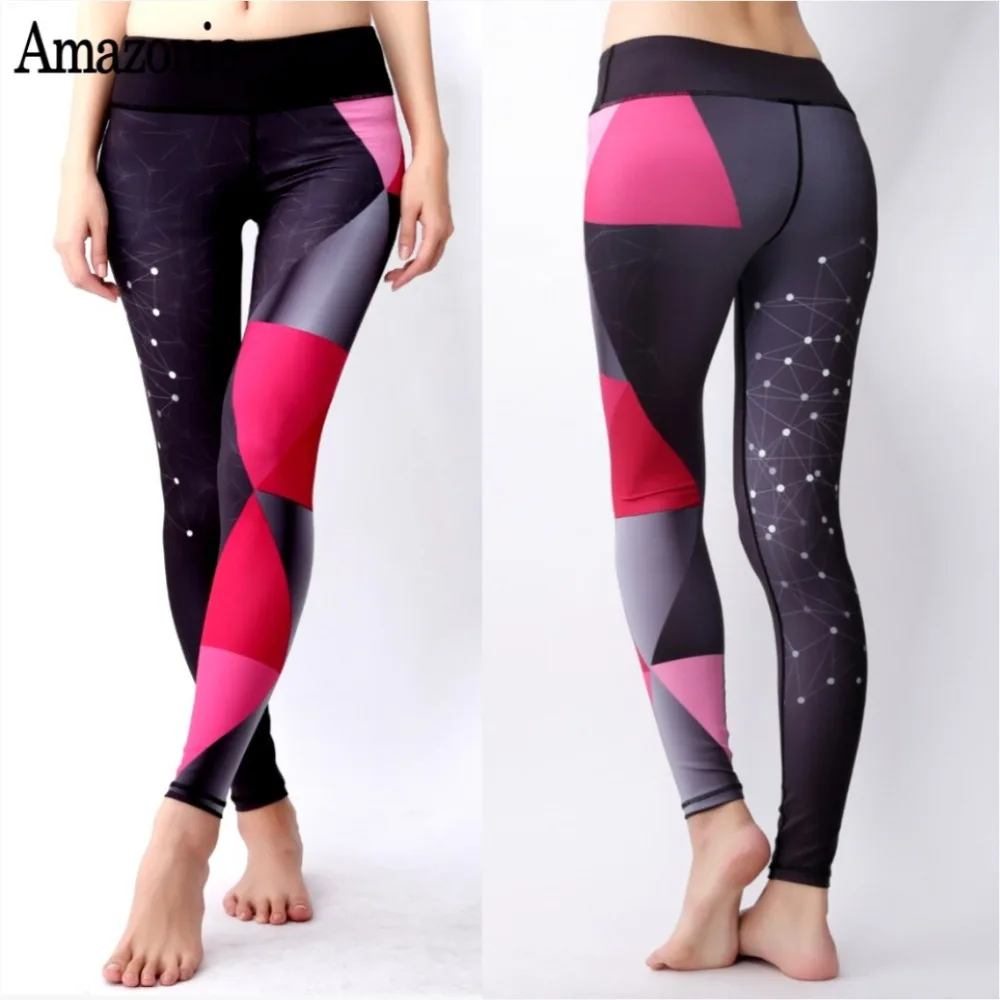 

KEERMIOL Hot New Women Yoga Pants 3D Printed Leggings Stretched Fitness Workout Running Tight Sport Trousers Female Gym Jogging